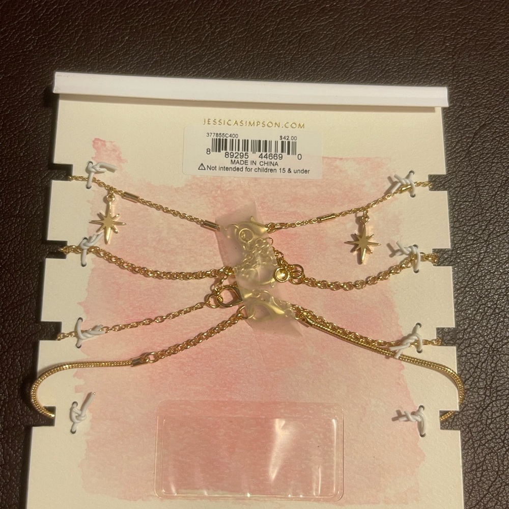 Jessica Simpson Anklet Bracelets - Picture 3 of 3